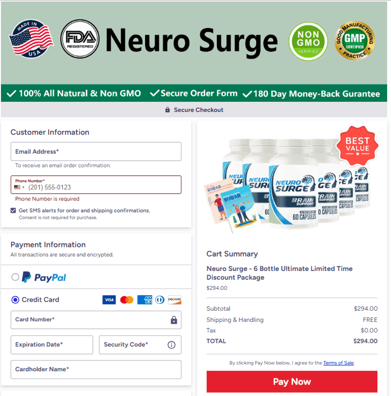 Neuro-Serge-order-page